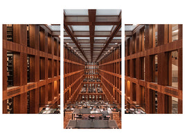 modern-3-piece-canvas-print-library-in-berlin