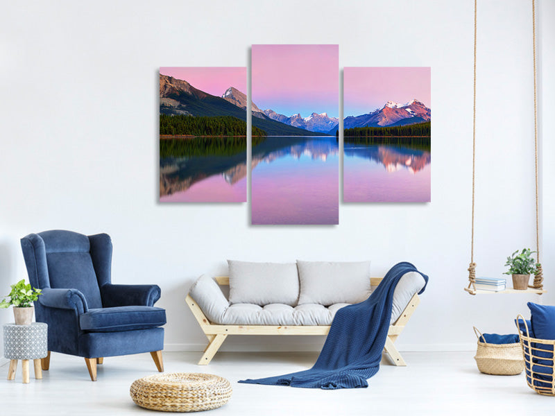 modern-3-piece-canvas-print-maligne-lake