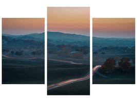 modern-3-piece-canvas-print-prairie-dusk