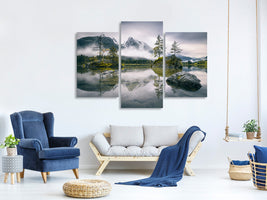 modern-3-piece-canvas-print-rainy-morning-at-hintersee
