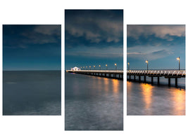 modern-3-piece-canvas-print-shorncliffe-pier-brisbane