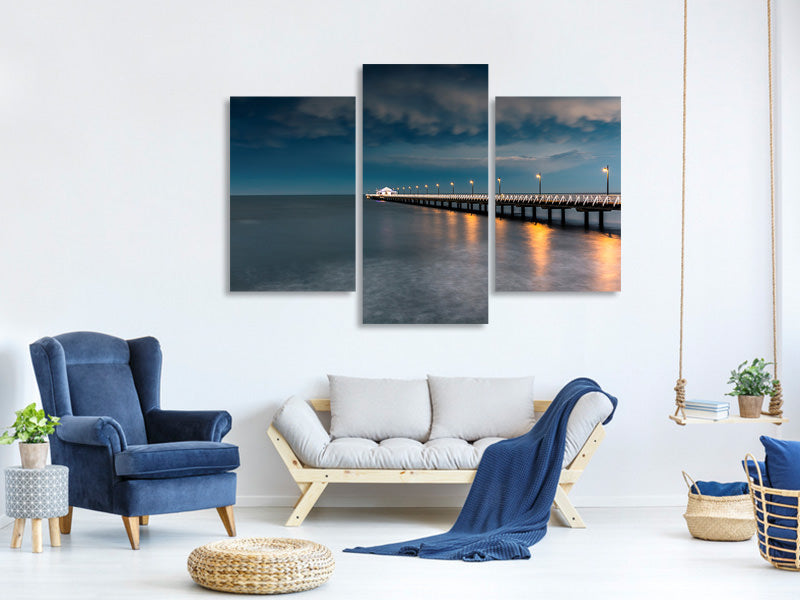 modern-3-piece-canvas-print-shorncliffe-pier-brisbane