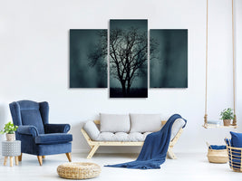modern-3-piece-canvas-print-the-tree-in-darkness