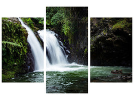 modern-3-piece-canvas-print-waterfall-in-the-evening-light