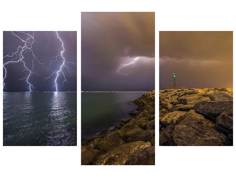 modern-3-piece-canvas-print-when-lightning-strikes