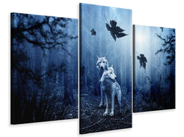 modern-3-piece-canvas-print-wolf39s-couple