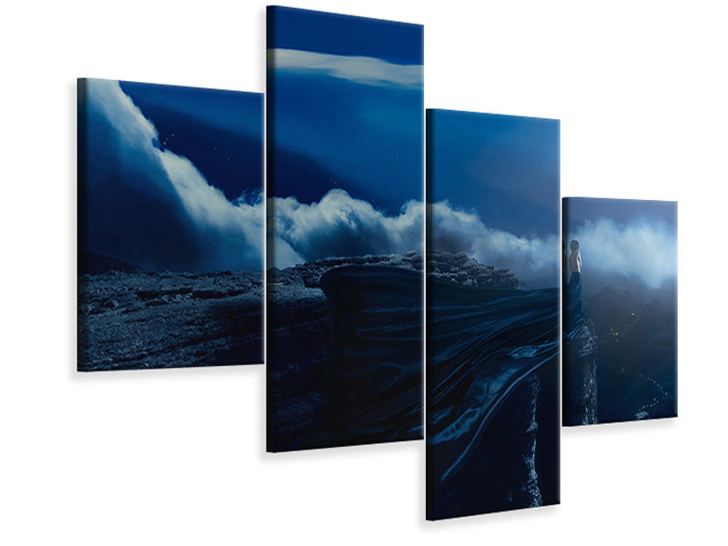 modern-4-piece-canvas-print-alone-ii