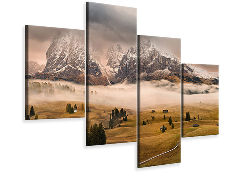 modern-4-piece-canvas-print-dolomites-myths