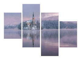 modern-4-piece-canvas-print-frozen-fairytale