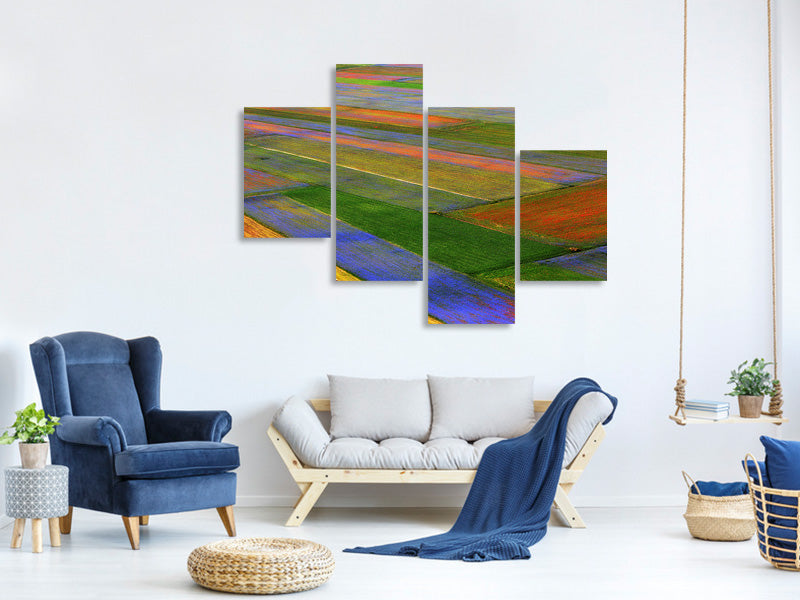 modern-4-piece-canvas-print-la-coperta