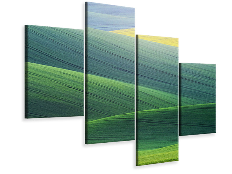 modern-4-piece-canvas-print-lines