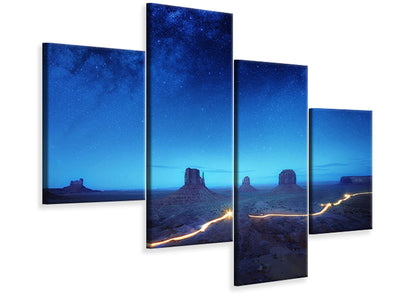 modern-4-piece-canvas-print-magic-monument-valley