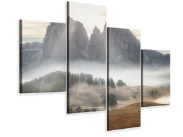 modern-4-piece-canvas-print-misty-mountains-a