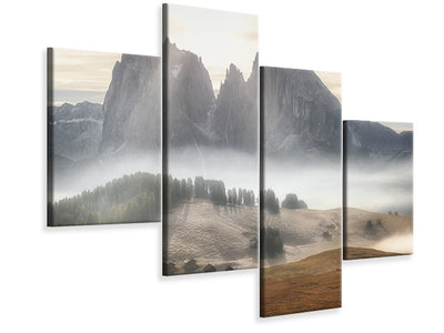 modern-4-piece-canvas-print-misty-mountains-a