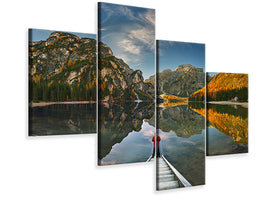 modern-4-piece-canvas-print-morning-silence