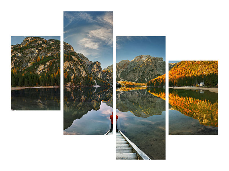 modern-4-piece-canvas-print-morning-silence