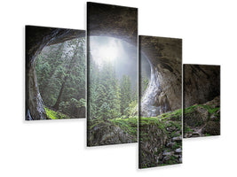 modern-4-piece-canvas-print-peek-to-heaven