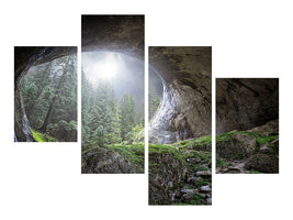 modern-4-piece-canvas-print-peek-to-heaven