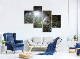 modern-4-piece-canvas-print-peek-to-heaven