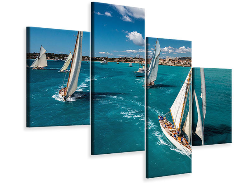 modern-4-piece-canvas-print-race-start