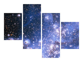 modern-4-piece-canvas-print-starry-sky