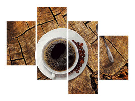 modern-4-piece-canvas-print-the-coffee-is-ready