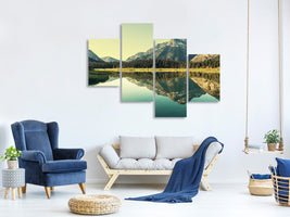 modern-4-piece-canvas-print-the-lake