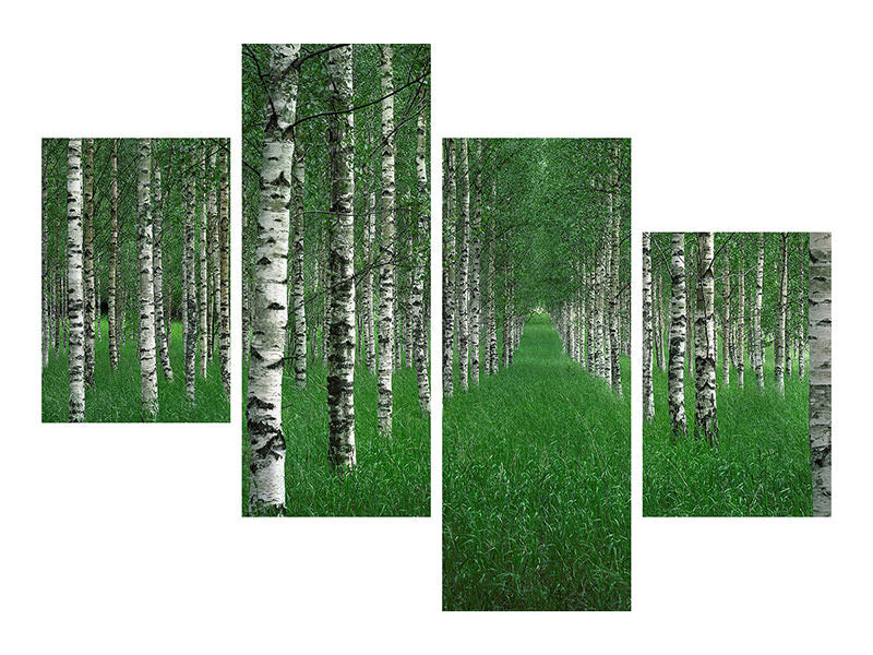 modern-4-piece-canvas-print-the-tunnel