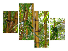 modern-4-piece-canvas-print-wild-bamboo