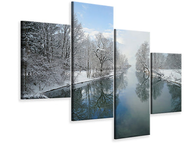 modern-4-piece-canvas-print-winter-ii