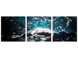 panoramic-3-piece-canvas-print-blue-glacier-cave