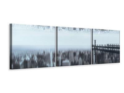 panoramic-3-piece-canvas-print-city-of-mirror