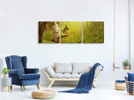 panoramic-3-piece-canvas-print-forest-excursion