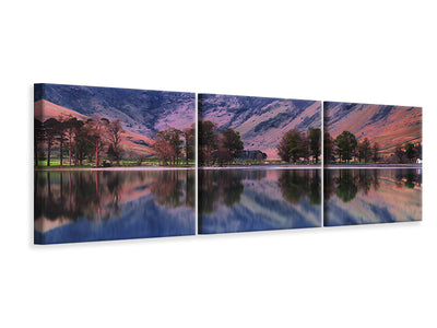 panoramic-3-piece-canvas-print-morning-dream