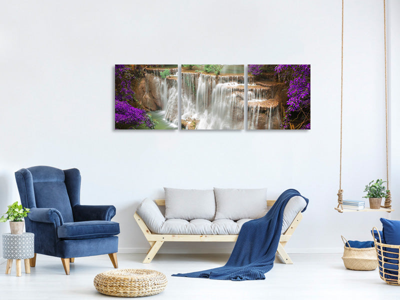 panoramic-3-piece-canvas-print-photowallpaper-garden-eden