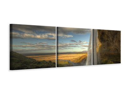 panoramic-3-piece-canvas-print-seljalandsfoss-ii