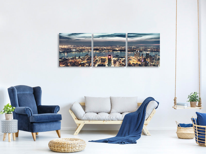 panoramic-3-piece-canvas-print-skyline-manhattan-city-lights