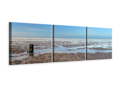 panoramic-3-piece-canvas-print-the-north-sea