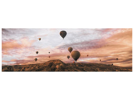 panoramic-canvas-print-cappodocia-hot-air-balloon
