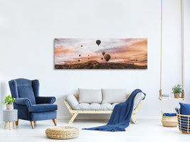 panoramic-canvas-print-cappodocia-hot-air-balloon