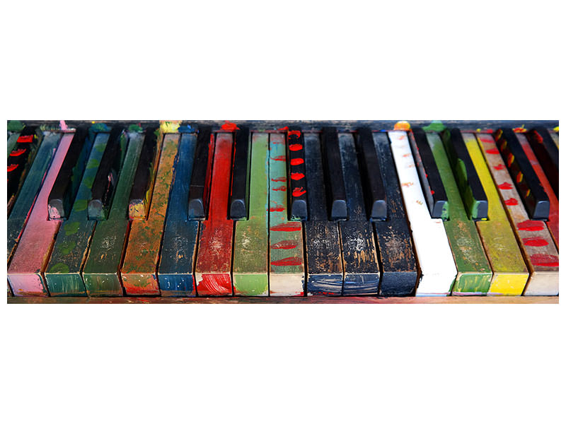 panoramic-canvas-print-colorful-piano