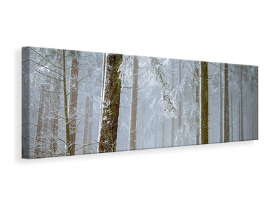 panoramic-canvas-print-forest-in-winter