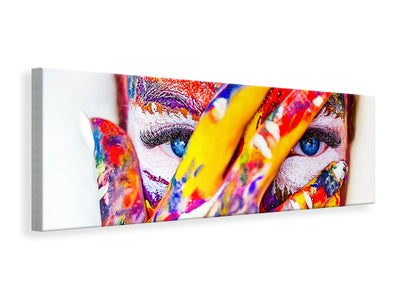 panoramic-canvas-print-make-up-art