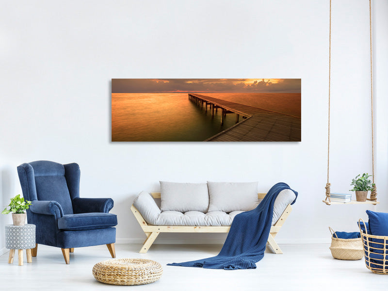 panoramic-canvas-print-the-footbridge-by-the-sea